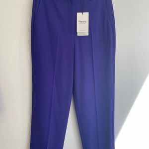 Theory high waisted crop pants